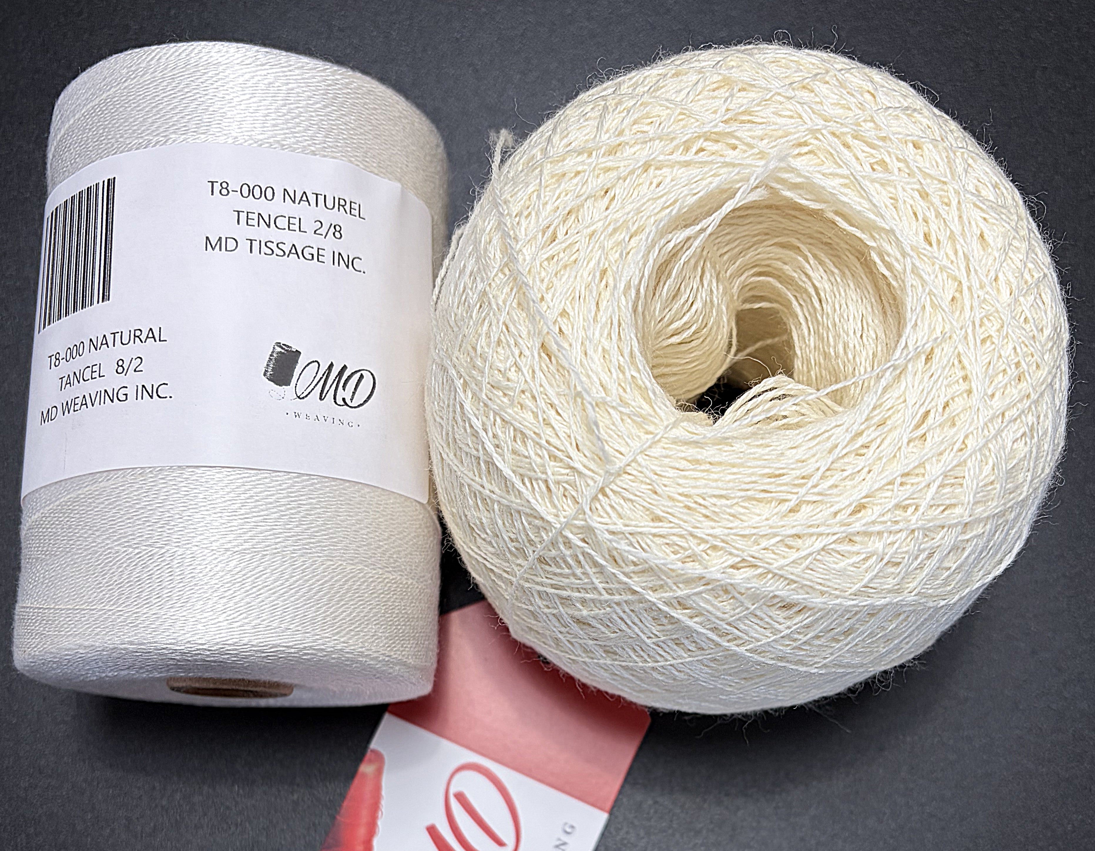 Ensemble de tissage d'écharpe, Merino / Tencel