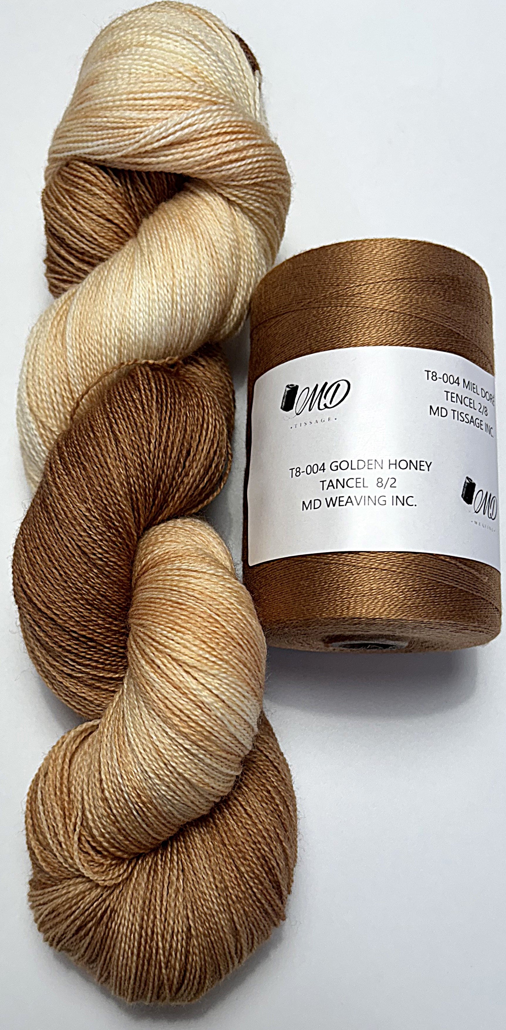 Ensemble de tissage d'écharpe, Merino / Tencel