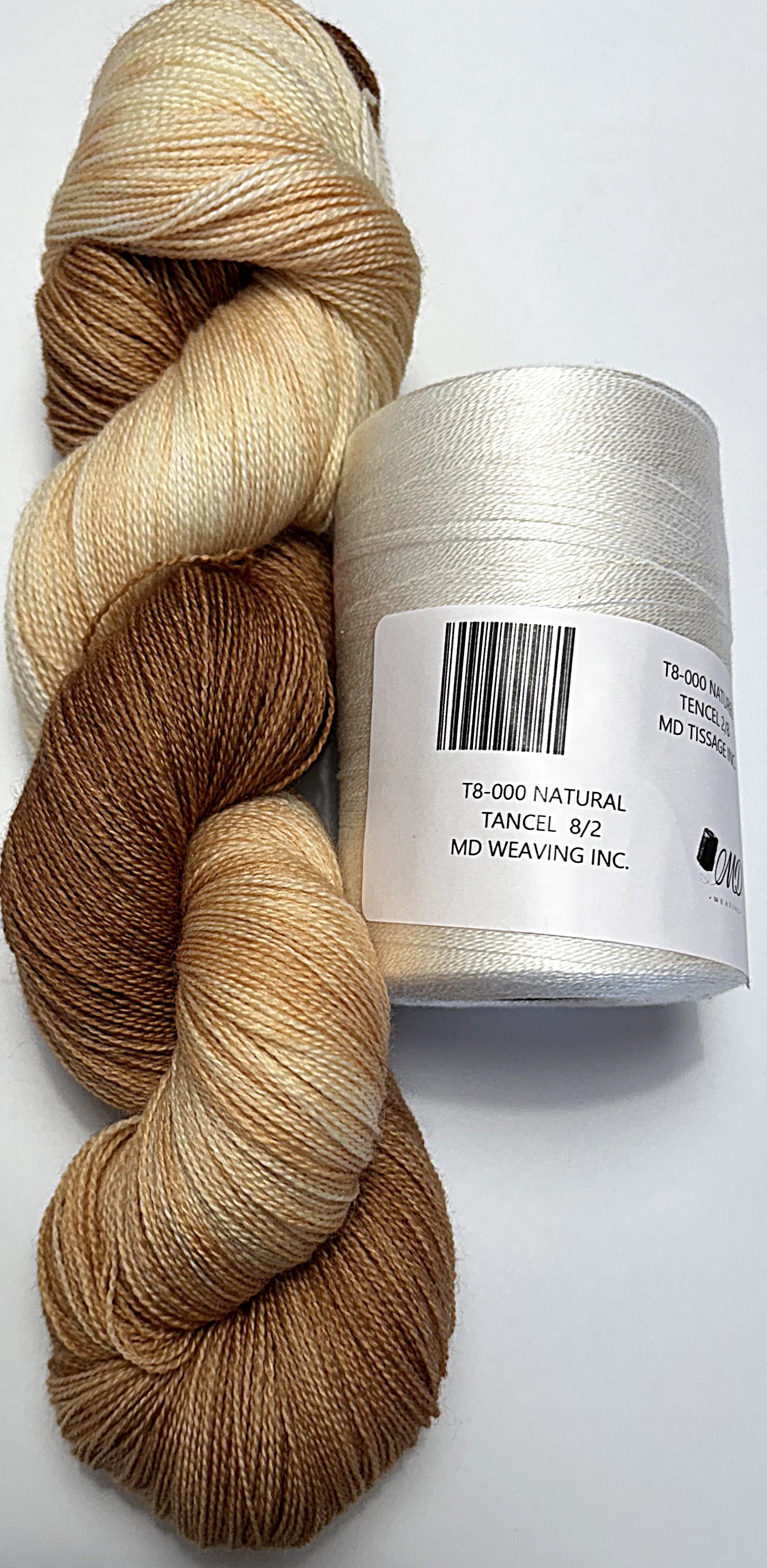 Ensemble de tissage d'écharpe, Merino / Tencel