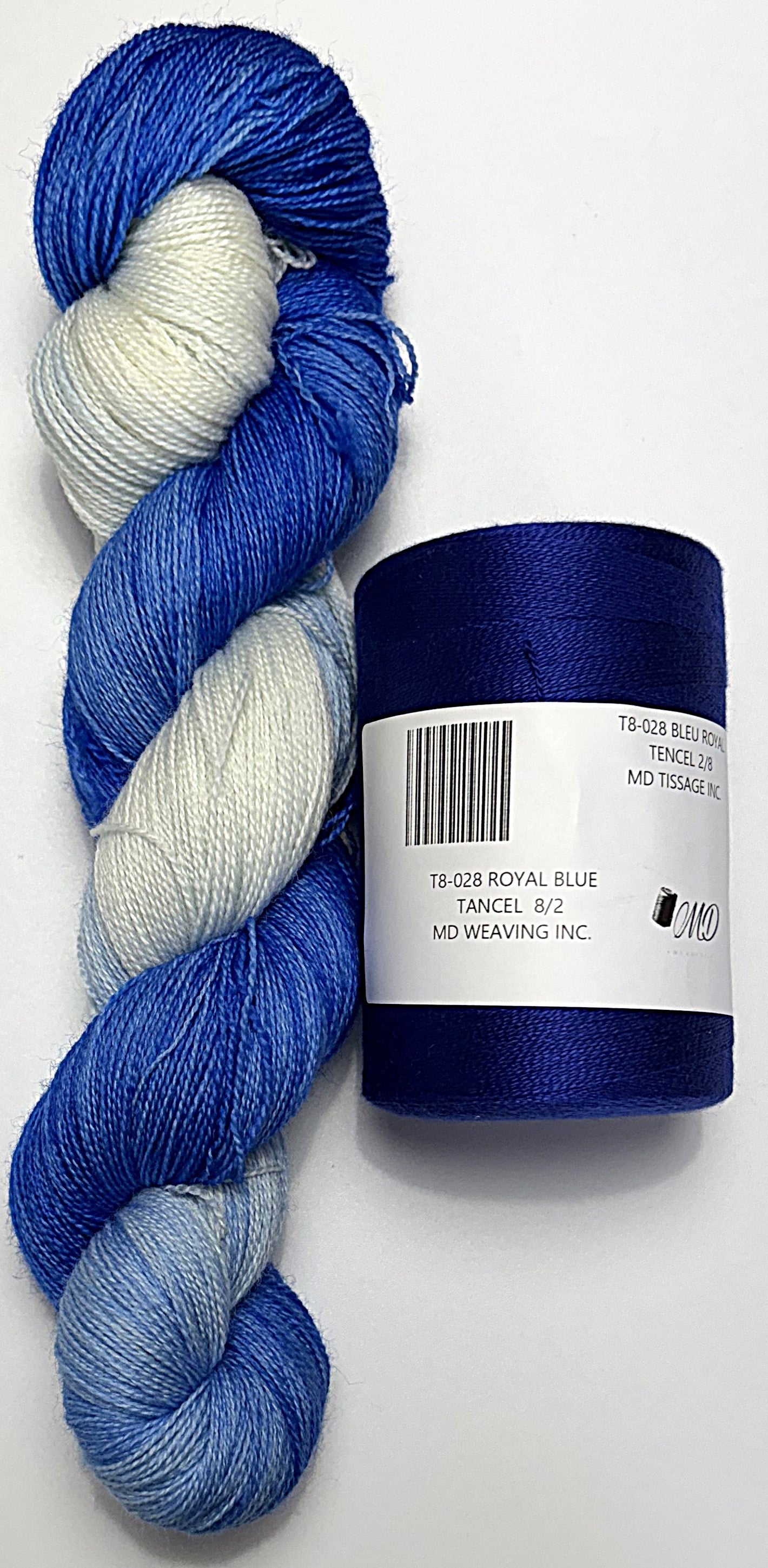 Ensemble de tissage d'écharpe, Merino / Tencel