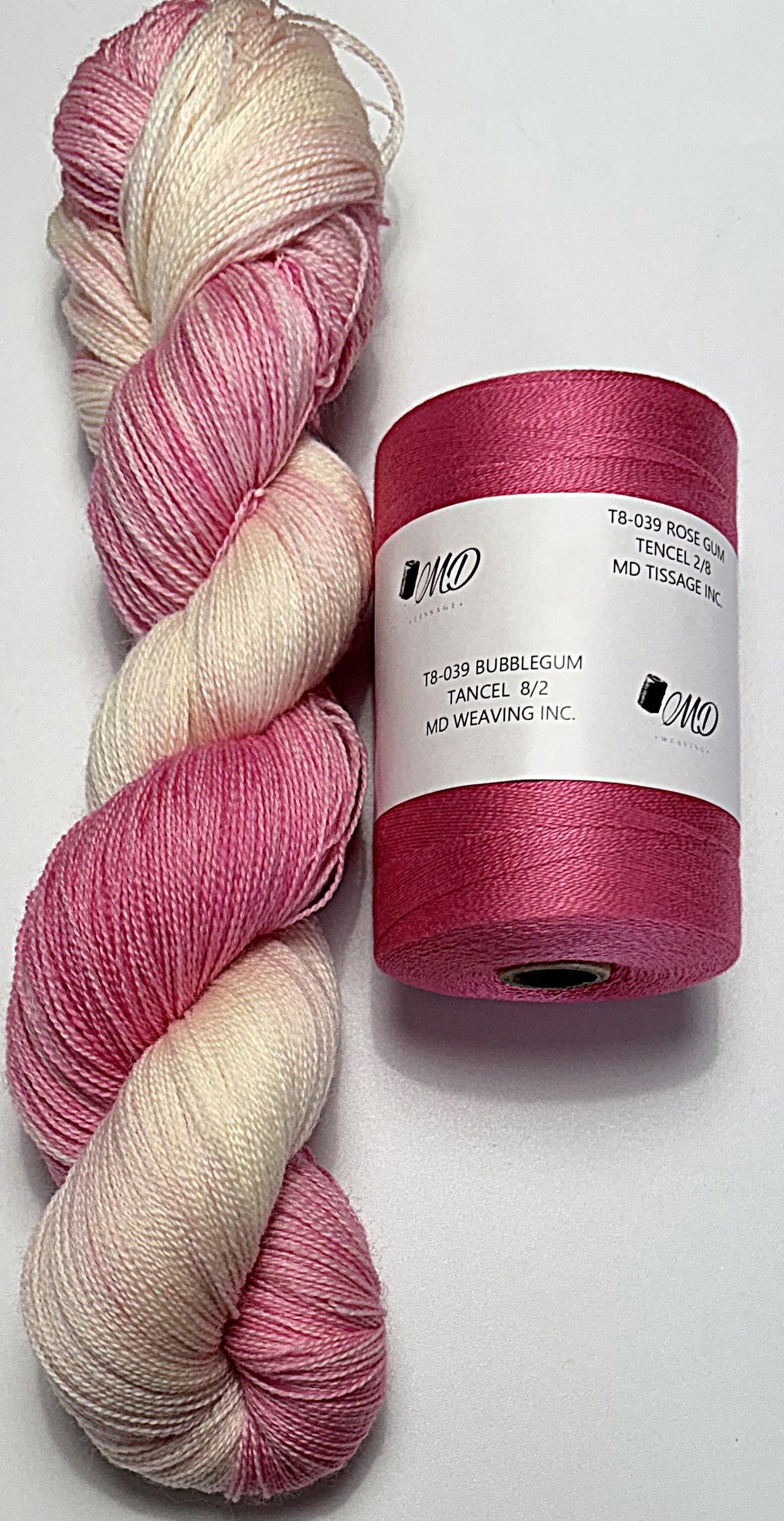 Ensemble de tissage d'écharpe, Merino / Tencel