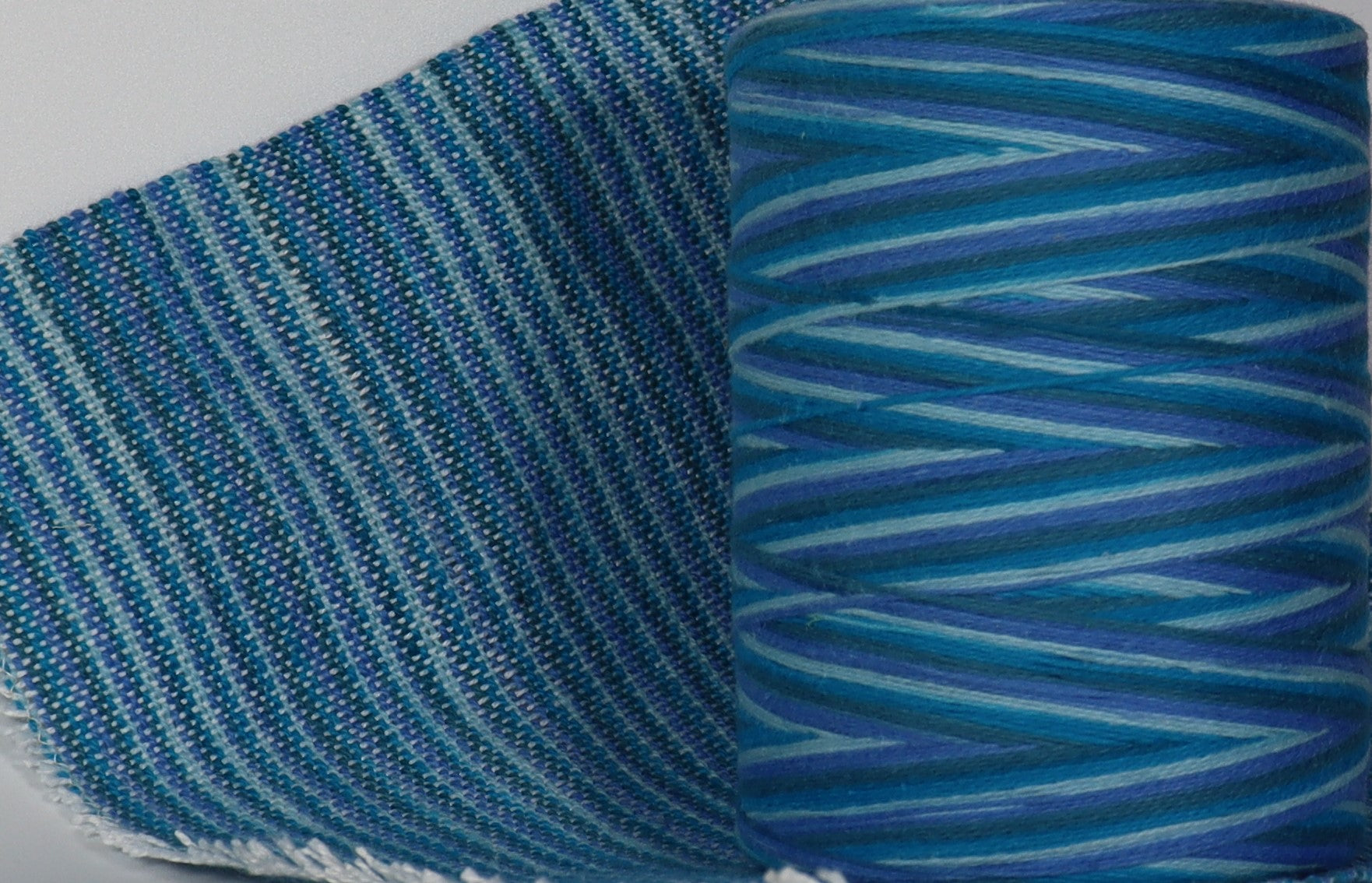 Fil de coton nuancé 2/8 - Suivi unique des couleurs