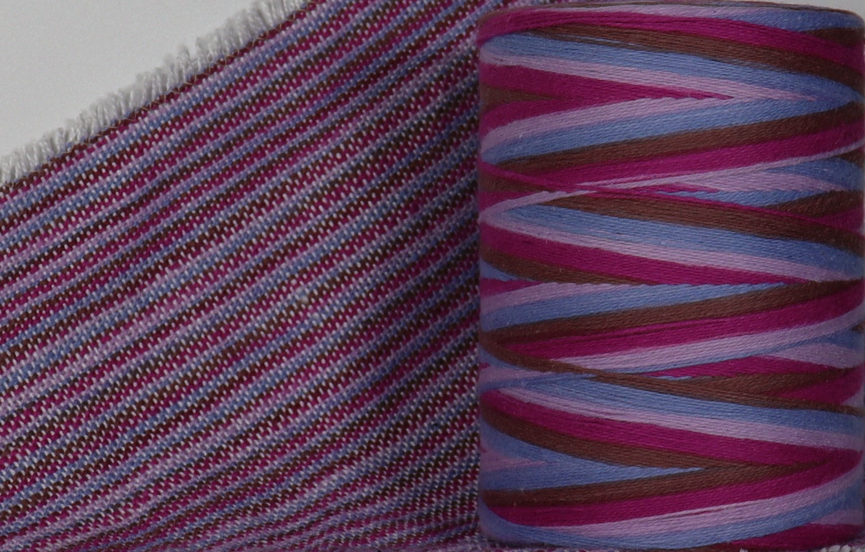 Fil de coton nuancé 2/8 - Suivi unique des couleurs