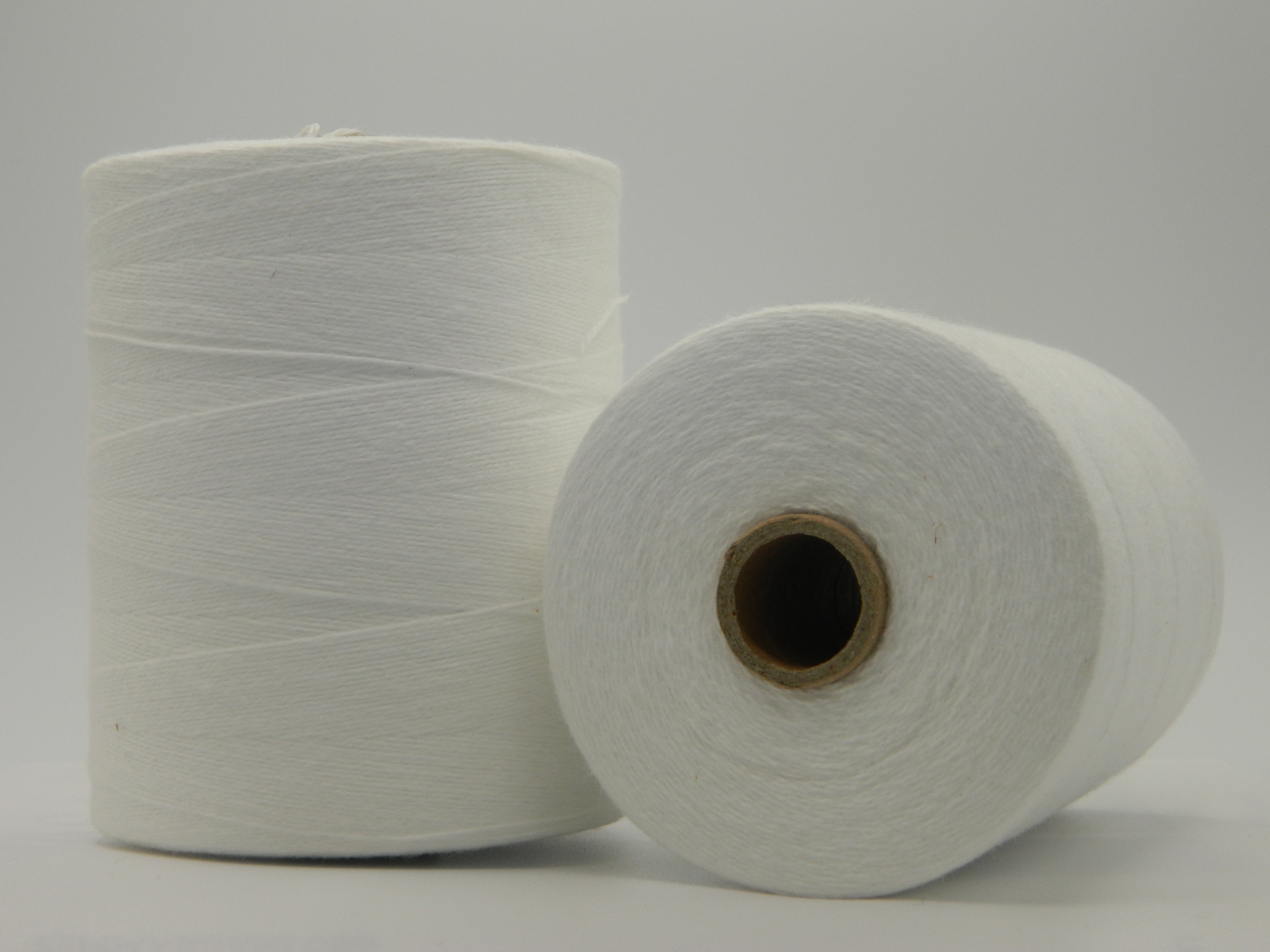 Fil de coton 100% 2/16 pour le tissage et le tricot
